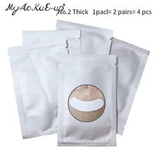 Новинка, силиконовая ресница, накладки, 50 шт. в упаковке, накладки под глаза для наращивания ресниц, № 2, толстые типы, Eys, подушечки для ресниц, инструменты для наращивания