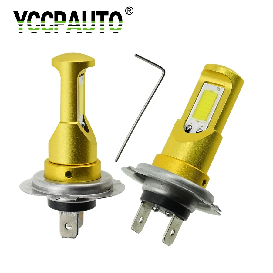 Yccpauto 2Pcs High Power Cob H7 Led Car Fog Lights Auto Head Driving Lamp Whiteamber Constant Current 6000K 3000K 2000Lm 12 24 huismerk kopen in de aanbieding Yccpauto 2Pcs High Power Cob H7 Led Car Fog Lights Auto Head Driving Lamp Whiteamber Constant Current 6000K 3000K 2000Lm 12 24 huismerk kopen in de aanbieding