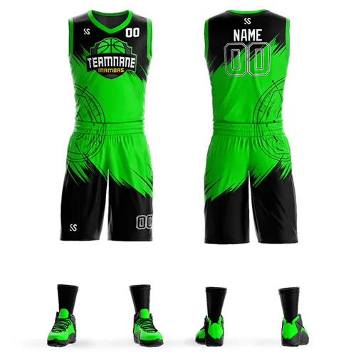 sublimation jersey green design