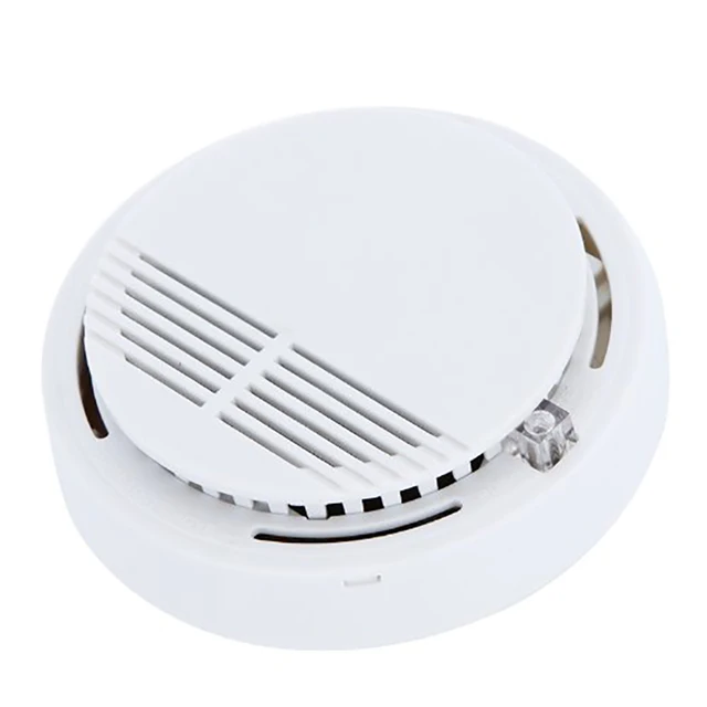 Smoke Detector Fire Alarm Monitor Home Security System for Family Guard Office Building Restaurant Hazardous Gas Detector