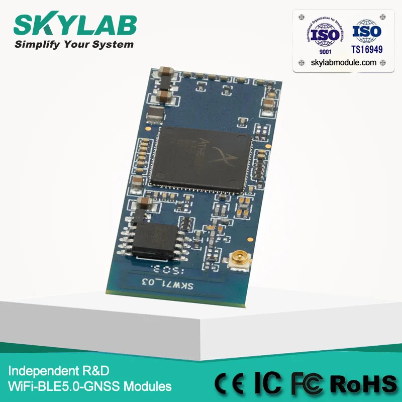 

SKYLAB SKW71 2.4Ghz Wireless WiFi Module AR9331 UART WiFi for Home Automation/DVR