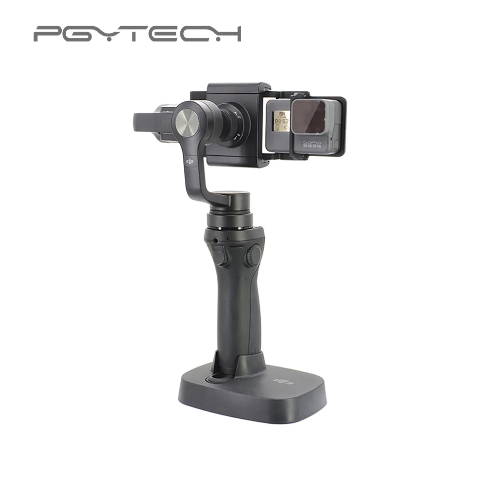PGYTECH адаптер для osmo mobile zhiyun Hero 6 5 4 3 + xiaoyi smooyi аксессуары переключатель крепление