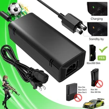 100~ 240 В 135 Вт AC адаптер питания для xbox 360 S, 360 тонкое зарядное устройство для microsoft xbox 360 xbox 360 S тонкий хост