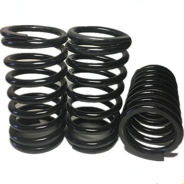 Custom heavy duty large spring steel compression springs, 8mm Wire