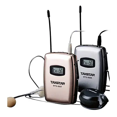 Takstar WTG-900 wireless digital intercom TOUR GUIDE SYSTEM meeting Travelling visiting coaching education synonous translation |
