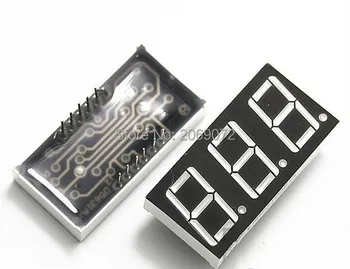 

10pcs Wholesale 0.56" inch 3 Digits 7 Segment Segment Red LED Numeric Digital Display,Common Anode