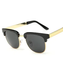 Marca de lujo de gafas de Sol 2017 mujeres diseñador de la marca Classic Retro Unisex gafas de Sol hombres Unisex sunglass eyewear UV400