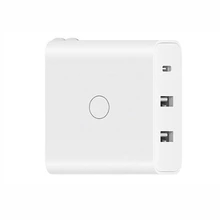 3 порта USB быстрое настенное зарядное устройство для iphone X 65 Вт Универсальный умный выход тип-c 45 Вт USB-A 20 Вт быстрое зарядное устройство для Xiaomi ZMI Android iOS