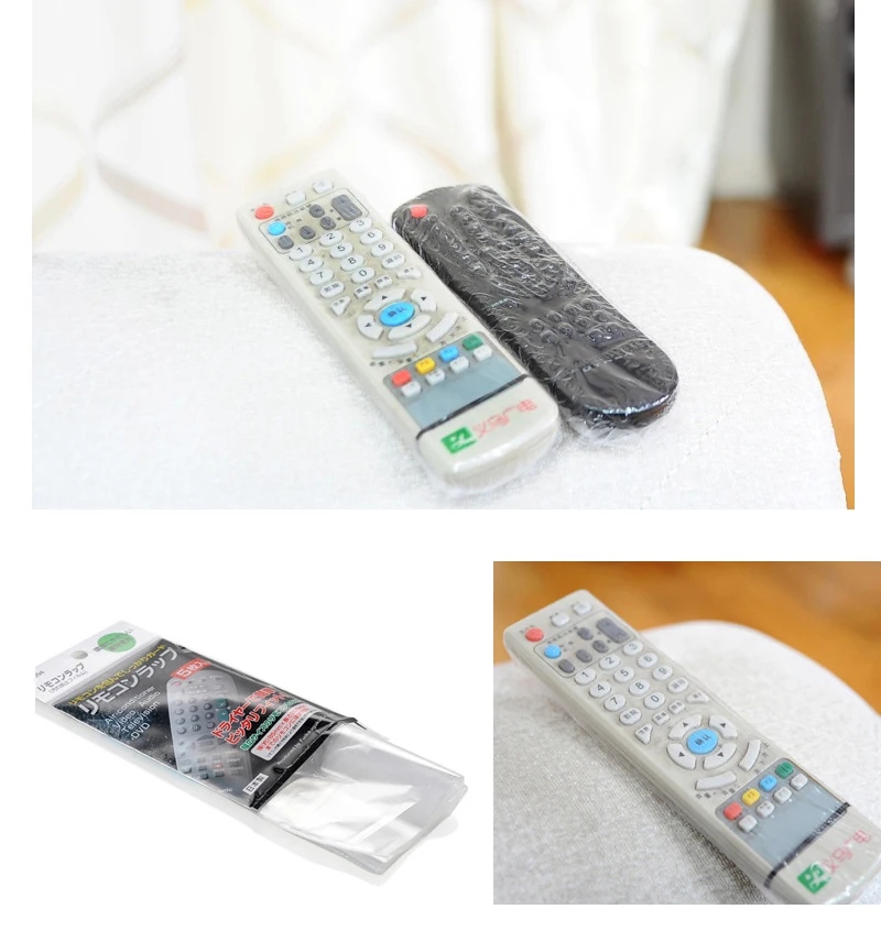 

10 pcs Heat Shrink Film TV Air-Conditioner Video Remote Control Protector Cover
