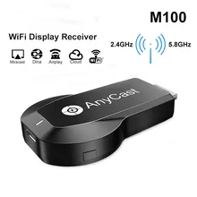 Новые Tv Stick mirascreen M100 5g/2,4g 4 k Hdmi Miracast Airplay Dlna обмена потоковыми мультимедийными данными(Airplay) Wi-Fi, Дисплей приемник Поддержка Windows Ios и Andriod