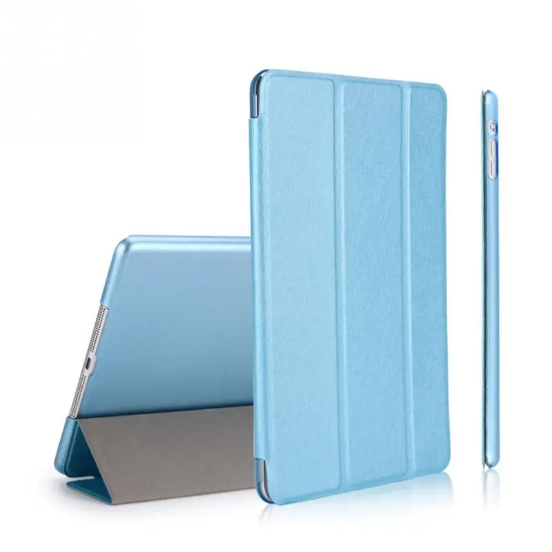 

Luxury Smart Wake Up Leather Case Cover Flip Stand PU Leather Case For iPad 6 for iPad Air 2