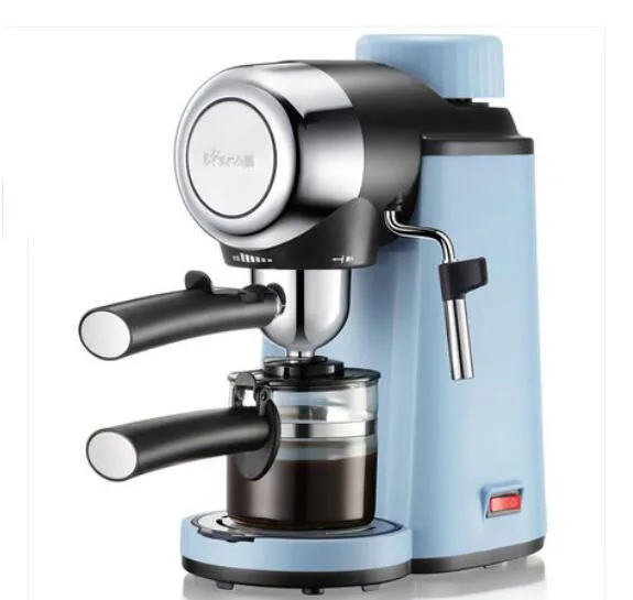 

Coffee Machine High Pressure Extraction Double Exit Steam Milk Foam Italian 800W 6-10 cups Coffee Maker