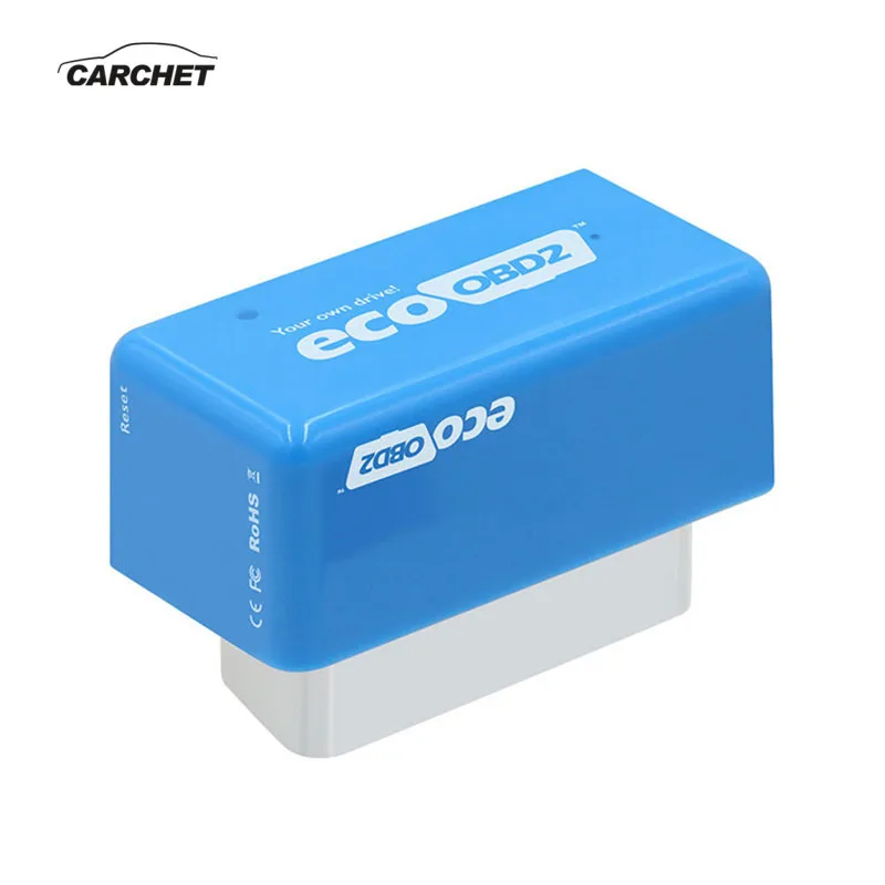 CARCHET чип OBD2 Nitro Eco экономия топлива r ECU чип тюнинговая коробка Plug& Driver Eco OBD2 для дизельных автомобилей 15% экономия топлива большая мощность синий