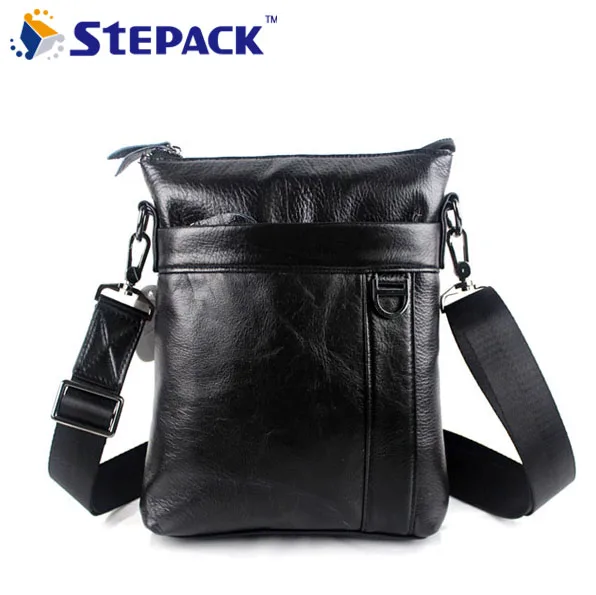 

2016 Brand New High Quality Genuine Leather Men Bag Leisure Men Shoulder Bag Business Bag For Men' s Travel Bag WMB0113