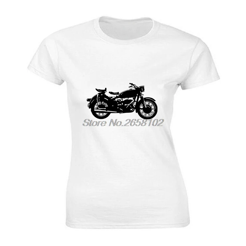 

Motorcycle Print T-shirt Women Cotton T Shirt Casual Girl Short Sleeve Shirt Cool Tees Tops Hip Hop Harajuku Streetwear Fitness