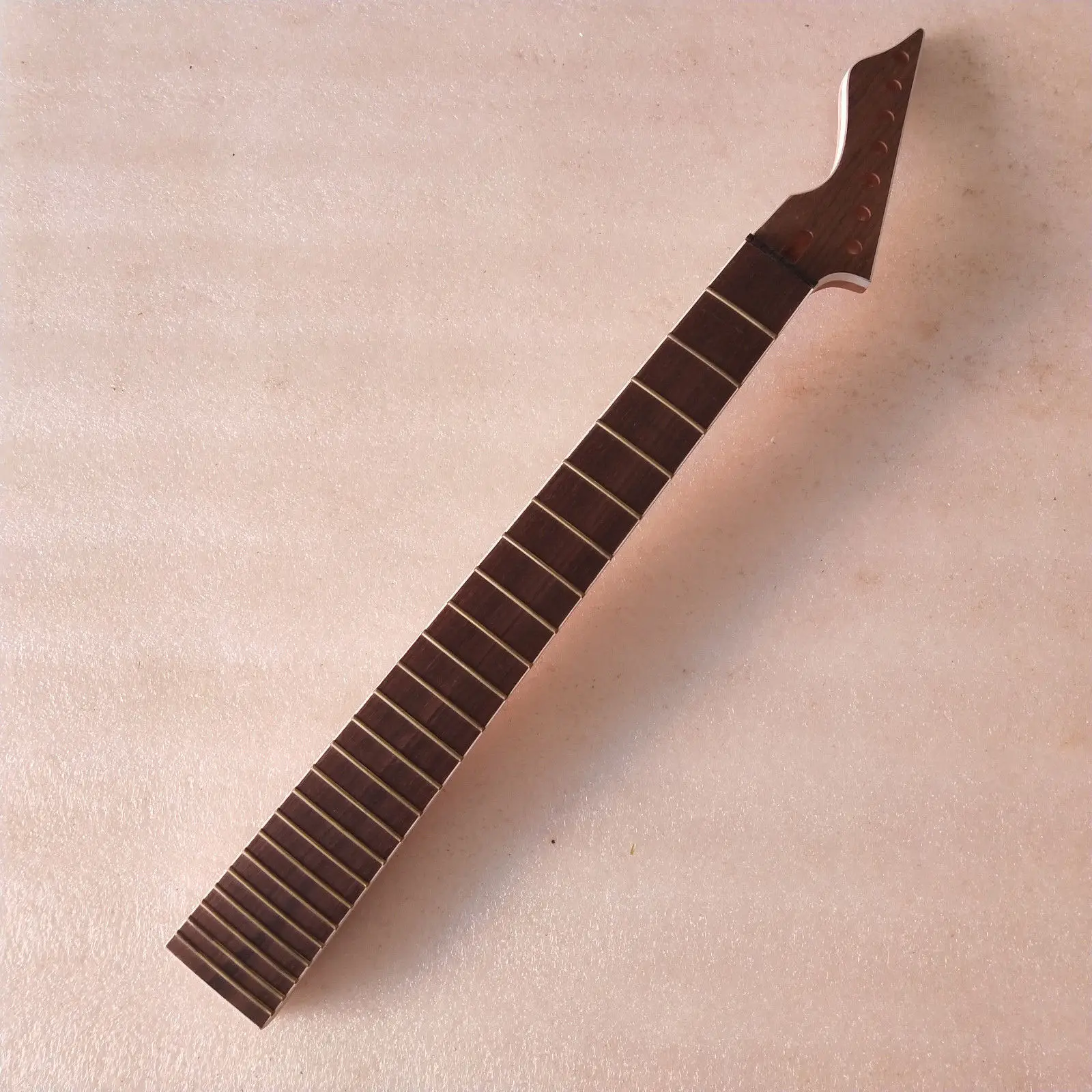 

unfinished mahogany 7 string 24 frets electric guitar neck Rosewood Fretboard