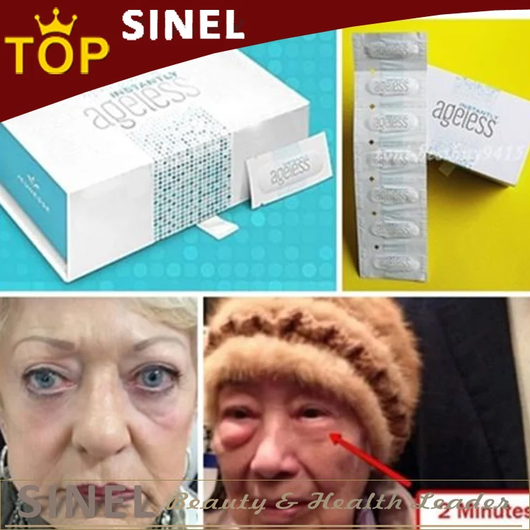 Продвижение мгновенно нестареющий подтяжка лица сыворотки Jeunesse 5 Sachets ageness