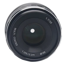Vendice Meike MK-4/3-35-1.7 35mm f 1.7 Large Aperture Manual Focus lens APS-C For 4/3 systems cameras Olympus Panasonic