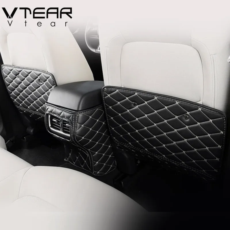 Us 17 6 36 Off Vtear For Mazda Cx 5 Cx5 2017 2019 Accessories Interior Armrest Box Rear Seat Kick Proof Mat Children S Kick Mat Anti Dirty Pad In