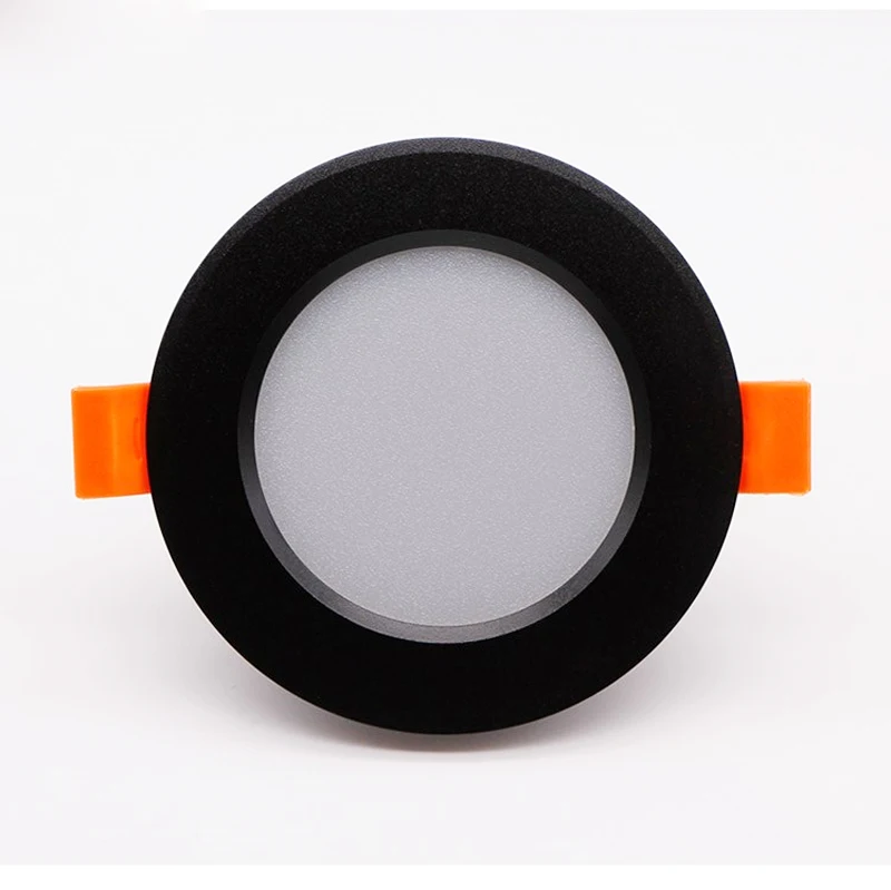 LED Downlight led downlight lamp 7W 9w 12w 230V 220V ceiling recessed downlights smd2835 Round Spot Lamp black Home Indoor Lighting