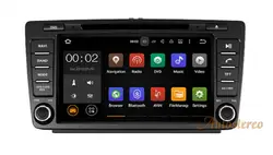 Autostereo Android 8 4 г + 32 г 8 Core 2Din руль для Skoda Octavia 2 Автомобильный мультимедийный DVD плеер магнитофон головного устройства 1080 P