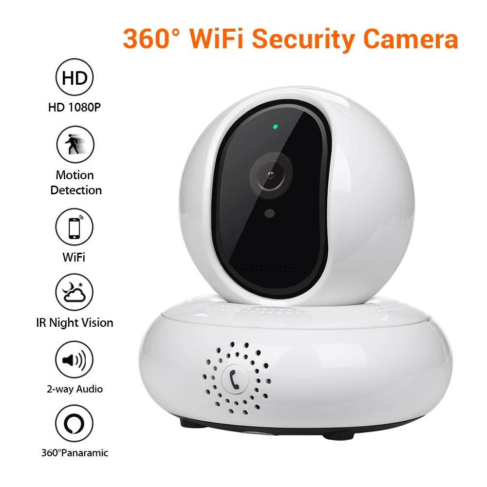 

IP Carmera HD1080P WIFI Camera CCTV Security Cameras Surveillance mobile view audio Wireless Baby Home Security Speed Dome cam