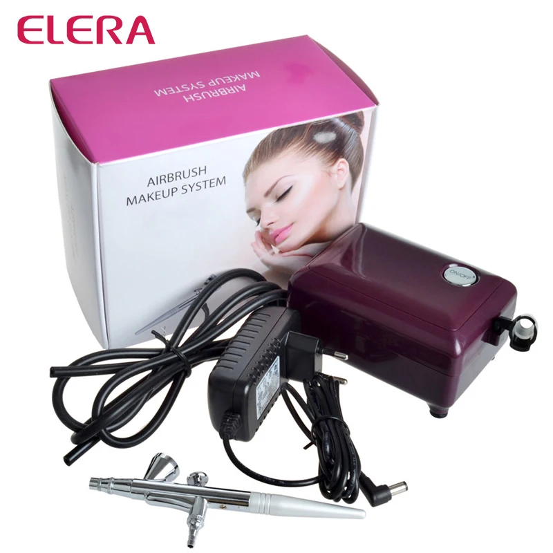 ELERA Airbrush compressor portable tattoos airbrush+5 ...