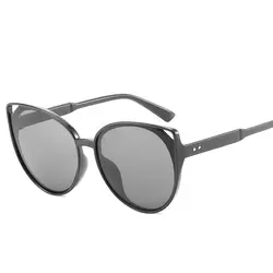 Круглый кошачий глаз солнцезащитные очки Для женщин бренд Sandbeach Drive ретро в форме кошачьих глаз солнцезащитные очки Дамская мода Винтаж UV400