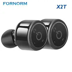 X2T мини True беспроводной Bluetooth наушники разделены близнецов стерео гарнитура поддержка с 1500mA зарядки батарея дропшиппинг