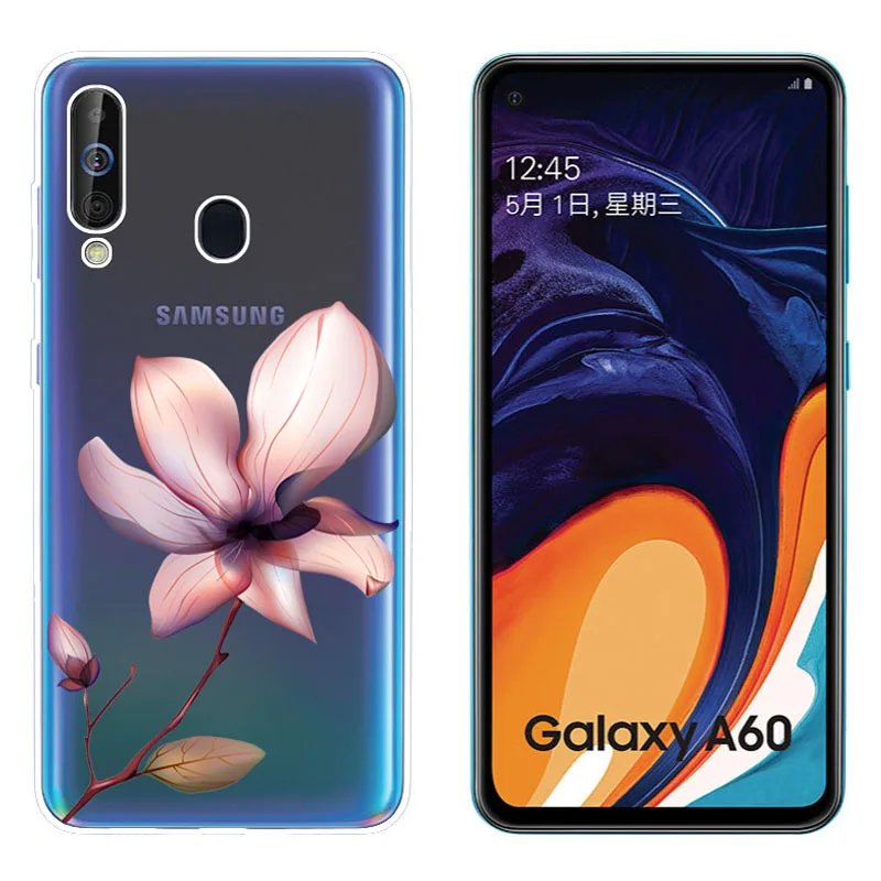 Cases For Samsung Galaxy A60 Cover Soft Silicone Printing Cover Back Case Fundas Cover For Samsung A60 A605F A605 A50 A30 A10