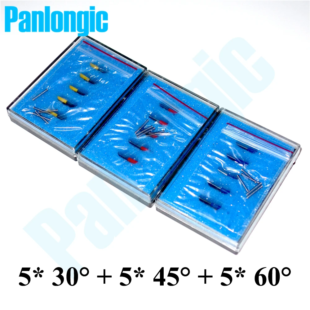 

5PCS 30 Degree + 5PCS 45 Degree + 5PCS 60 Degree Cutting blade for Graphtec CB09 silhouette cameo craftrobo vinyl cutter Blades