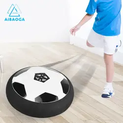 Мигающий воздушный мощный футбольный мяч светодио дный светодиодный свет пластиковые Hover шары диск мульти-поверхность парящий футбол игра
