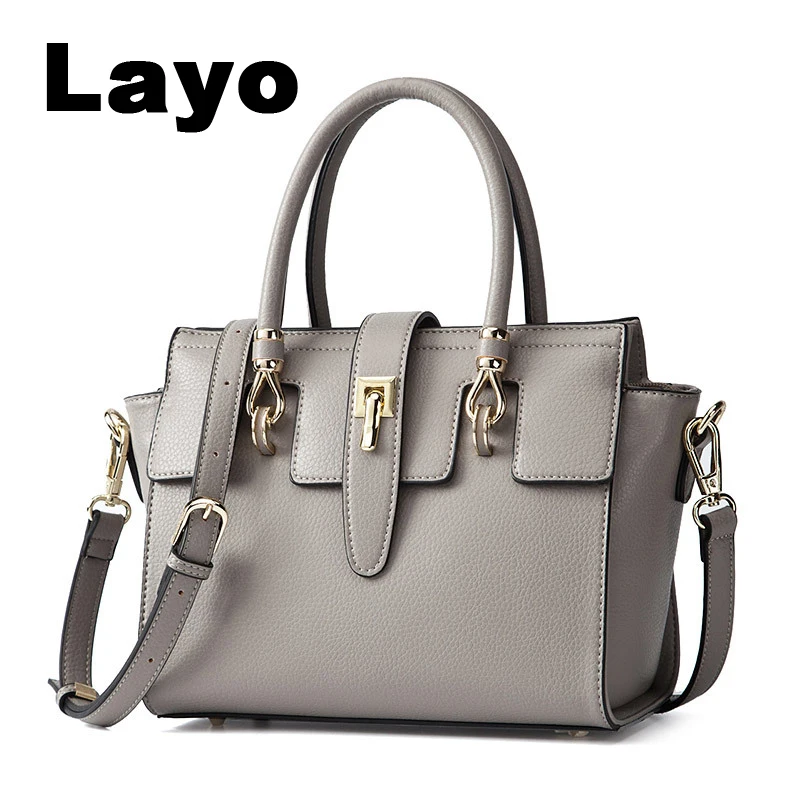 

Layo Women Handbag Casual Tote PU Leather crossbody bags for women Messenger Bags Ladies Portable Office Shoulder Bag