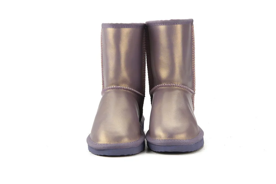 HABUCKN/австралийские классические женские зимние ботинки наивысшего качества из натуральной воловьей кожи зимние ботинки на меху теплые зимние ботинки женские ботинки