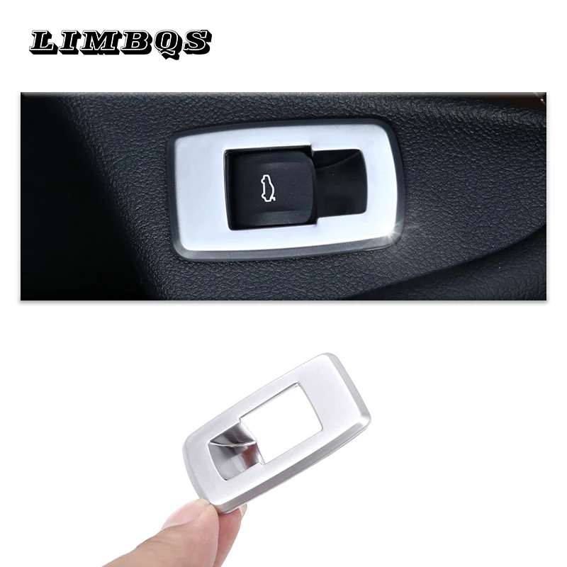 

Tail Door Button Swtich Frame Cover ABS Chrome Car Accessories For BMW X1 F48 2016-2019 X2 F47 2018-2019