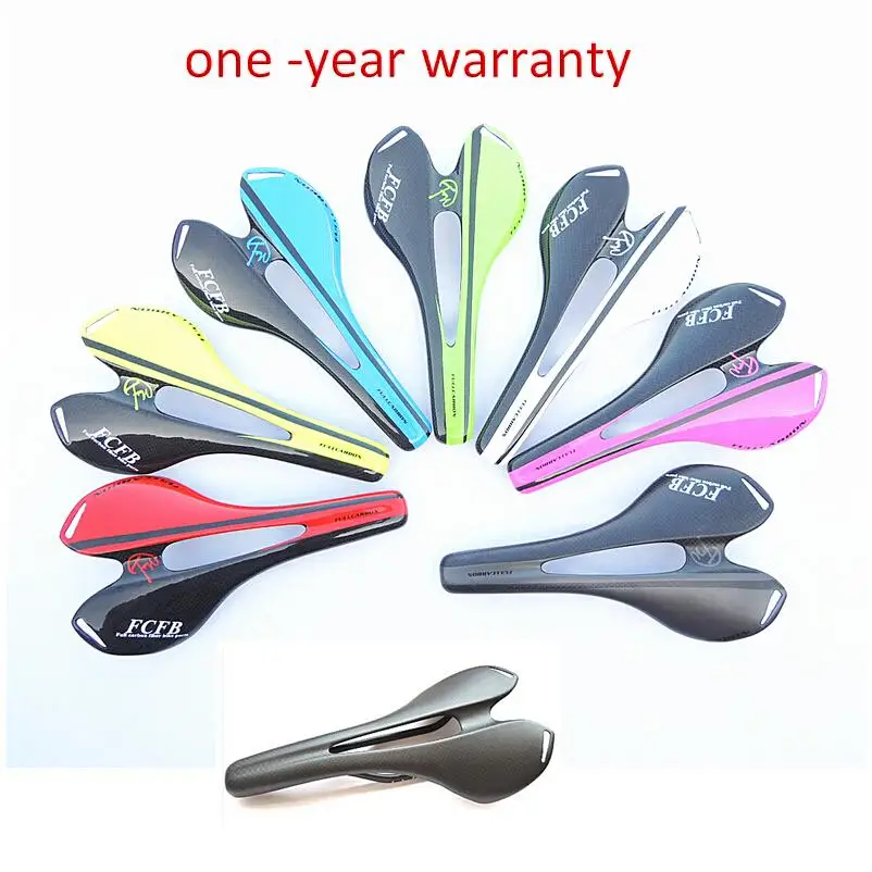 

sale one year warranty FCFB FW 3K saddle full carbon fiber road bicycle saddle road mountain cycling bike seat saddle cushion