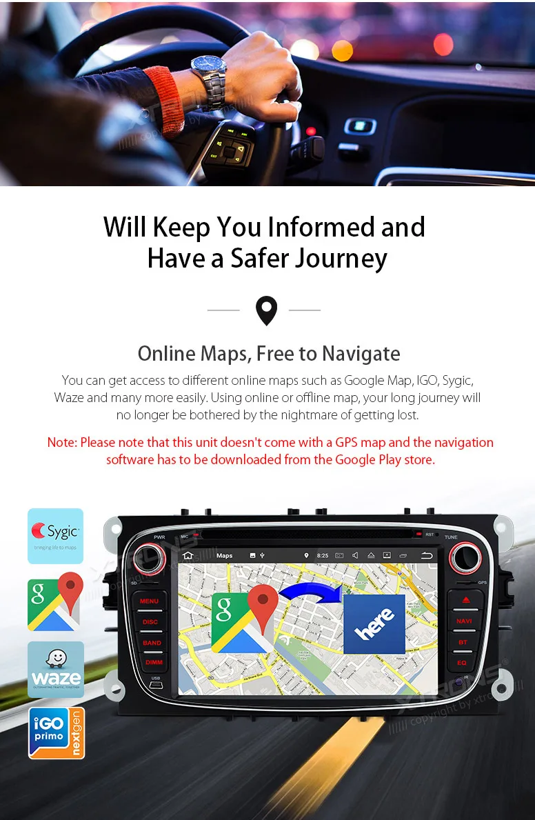 Flash Deal 2 Din 7" HD Android 7.1 Radio GPS HDMI Car DVD Player for Ford Galaxy II Kuga / Focus II C-Max S-Max 2008 2009 2010 2011 20 Flash Deal 2 Din 7" HD Android 7.1 Radio GPS HDMI Car DVD Player for Ford Galaxy II Kuga / Focus II C-Max S-Max 2008 2009 2010 2011 20