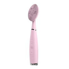 Electric Facial Cleansing Brush Skin Pore Anti Aging Wrinkle Silicone Brush for Removing Skin'S Blackheads Cosmetic
