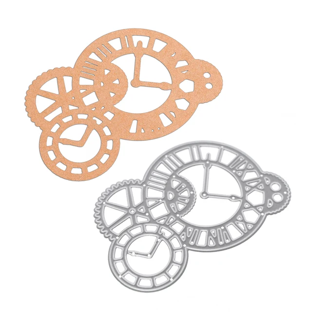 Roman Clock Cutting S For Sbooking Metal Diy Al Paper Card Roman Clock Cutting S For Sbooking Metal Diy Al Paper Card Diary Crafts Template Knife Mold