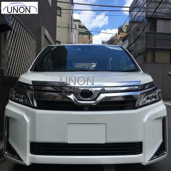 Для Toyota Voxy R80 2018 2019 Abs хромированный передний капот решетка гриля бампер губа