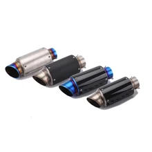 Modified 60mm Motorcycle Exhaust Pipe Elbow Muffler silencieux moto escape silenciador modificada Case For CBR YZF ER6N TPQG015