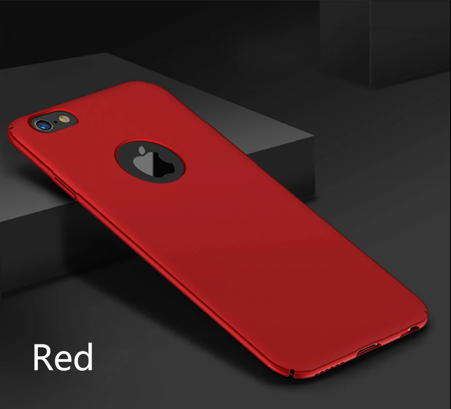 MOUSEMI Protective Case For iPhone 6 7 8 Plus Cover Slim Luxury Hard Back Matte Plastic Coque For iPhone 7 X 6 5s se Phone Cases (11)