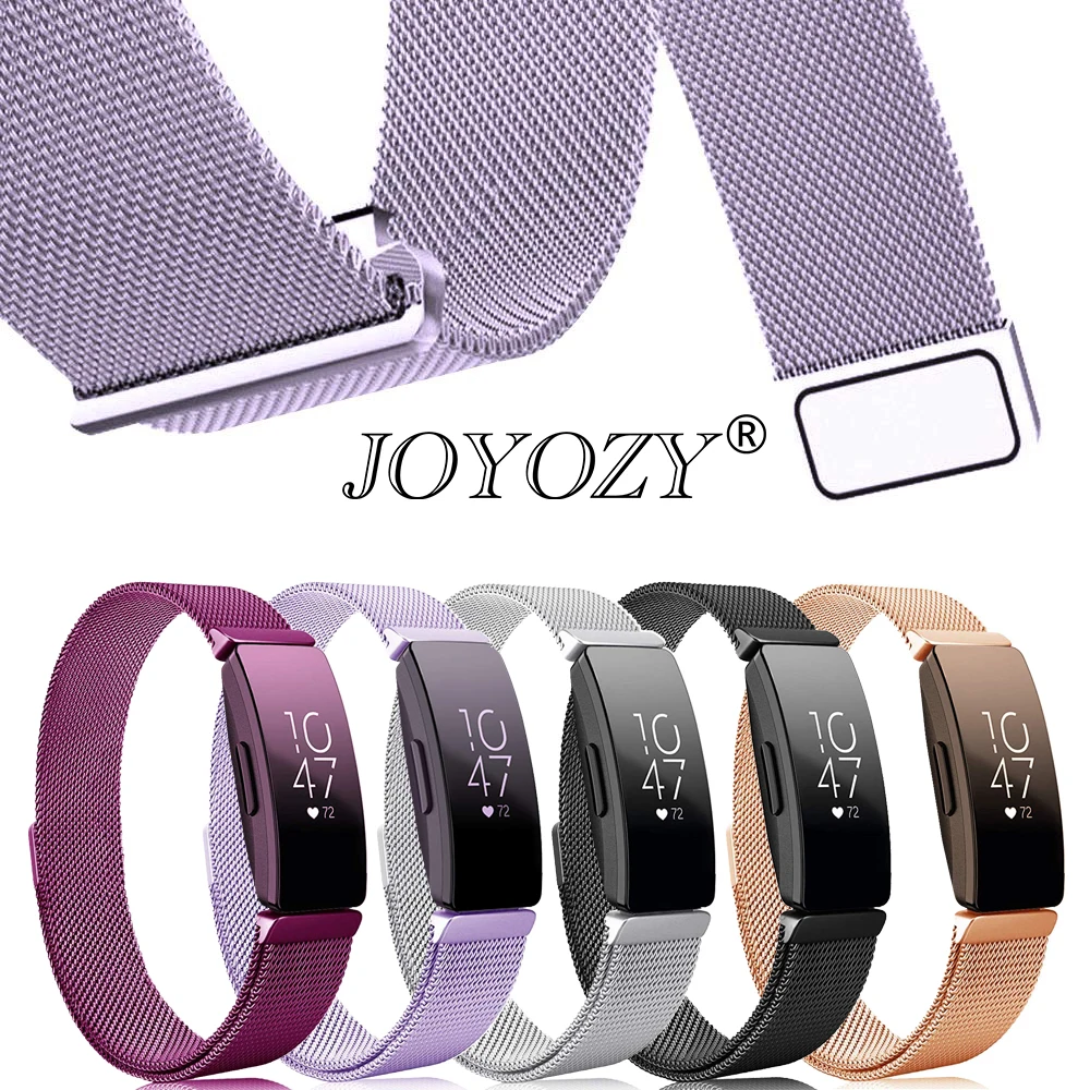

Joyozy Milanese Fitbit inspire Bracelet Stainless Steel band For Watch series Bracelet strap for iwatch series