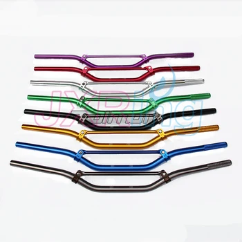 

UNIVERSAL 7/8 MOTORCYCLE HANDLE BAR 22MM low 800 rise HANDLEBAR TUBES with handlebar pad for RACING OFF RAOD BIKE MX SM TITANIUM