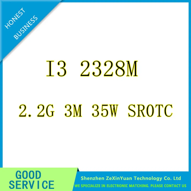 

CPU i3-2328M i3 2328M SR0TC Socket G2 (rPGA988B) scrattered pieces