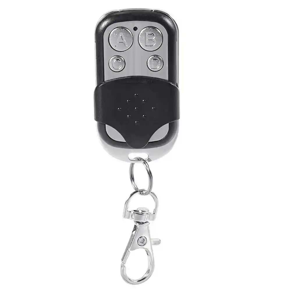 Portable Electric Garage Door Cloning Remote Control Key Fob 433MHz Gate Opener