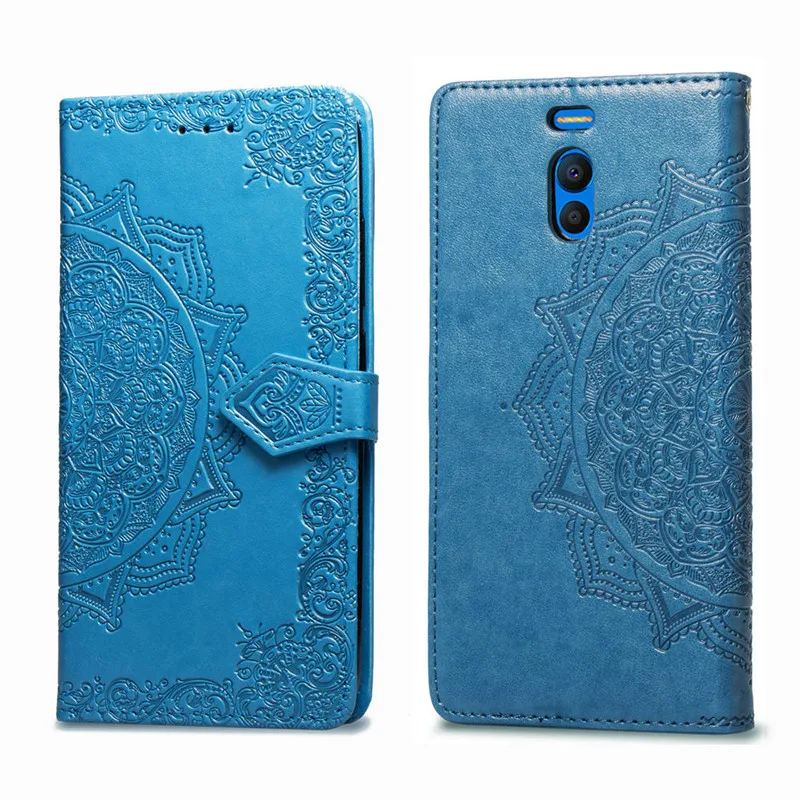 Чехол книжка с рисунком мандалы для Meizu M6 Note M721 M721H M721C M721M M721Q M721L чехол бумажник M5S