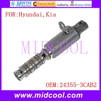 

New Oil Control Valve VVT Variable Timing Solenoid OE NO. 24355-3CAB2 243553CAB2 918008 918-008 2T1100 TS1100 for Kia Hyundai