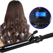 Профессиональная керамическая плойка для завивки волос с регулировкой температуры Плойка для волос жезловидная Плойка для завивки волос инструменты для завивки волос 38 мм/32/28/25/22