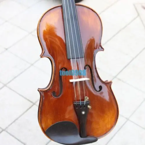 

NAOMI Acoustic Violin 4/4 Violin Flamed Maple Wood Nice Sound Hand Made Ebony Accessories SET